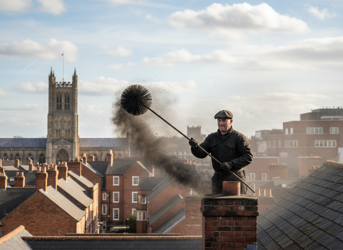 chimney sweep near me in Gloucester