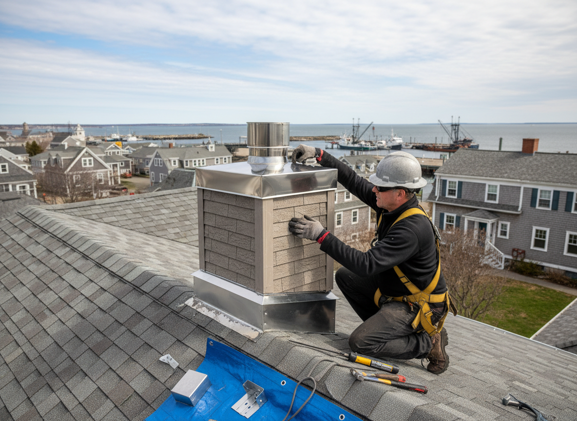 Chimney repair in Lanesville