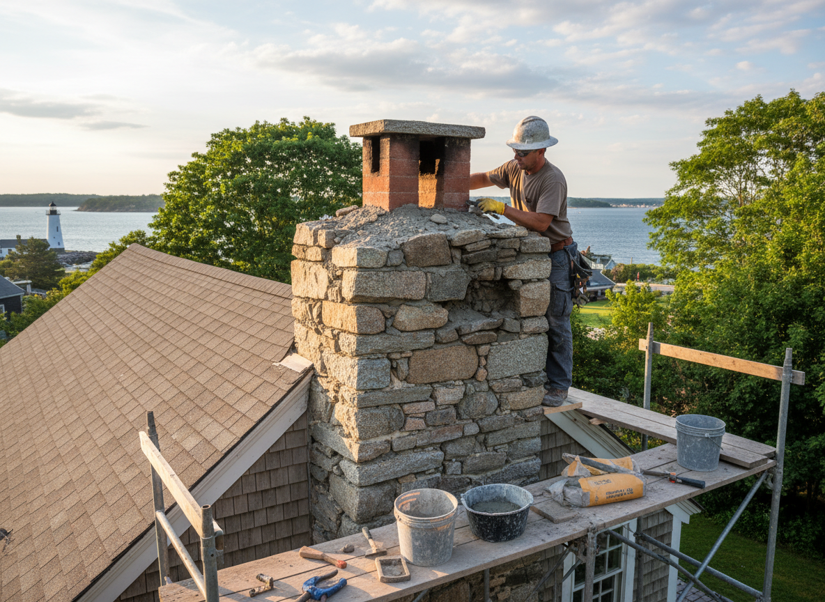 Chimney repair in Freshwater Cove